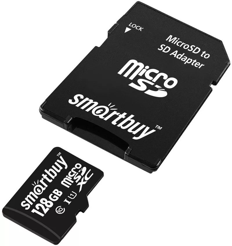 Карта памяти Smartbuy microSDHC Class 10 128GB - фото 2 - id-p215864827