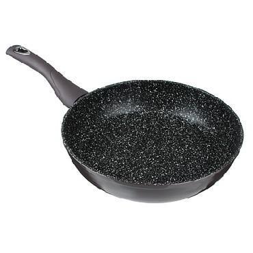 Сковорода для индукционной плиты SATOSHI Валькур литая 26см антипригарное покрытие мрамор 846-477 - фото 1 - id-p215603595