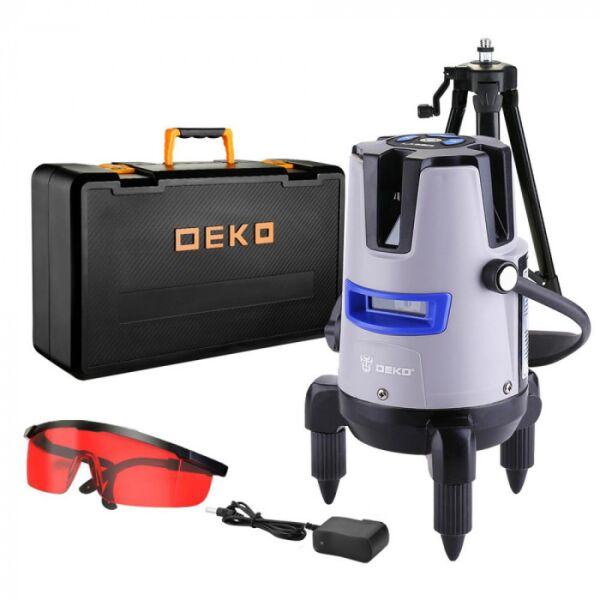 Лазерный нивелир Deko LL57 PRO SET 2 Premium 065-0104-1 - фото 3 - id-p215619896