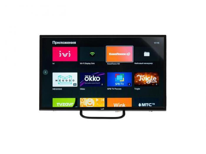 Телевизор 28 дюймов LEFF 28H540S SMART TV Яндекс маленький для кухни - фото 1 - id-p215768523