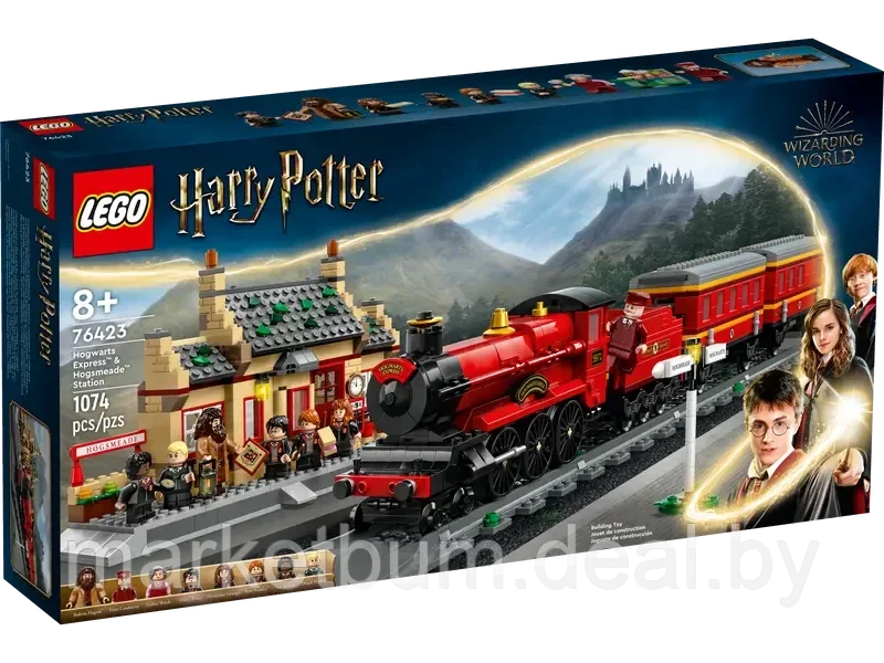 Конструктор LEGO Harry Potter 76423 Хогвартс-Экспресс и станция Хогсмид - фото 2 - id-p215890666
