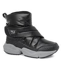 Кроссовки высокие женские FILA VIRGINIA VELCRO PUFFY WNTR W чёрный