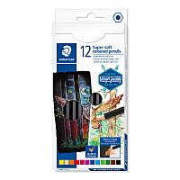 Набор цветных карандашей STAEDTLER Super soft 149C C12, 12шт. ассорти