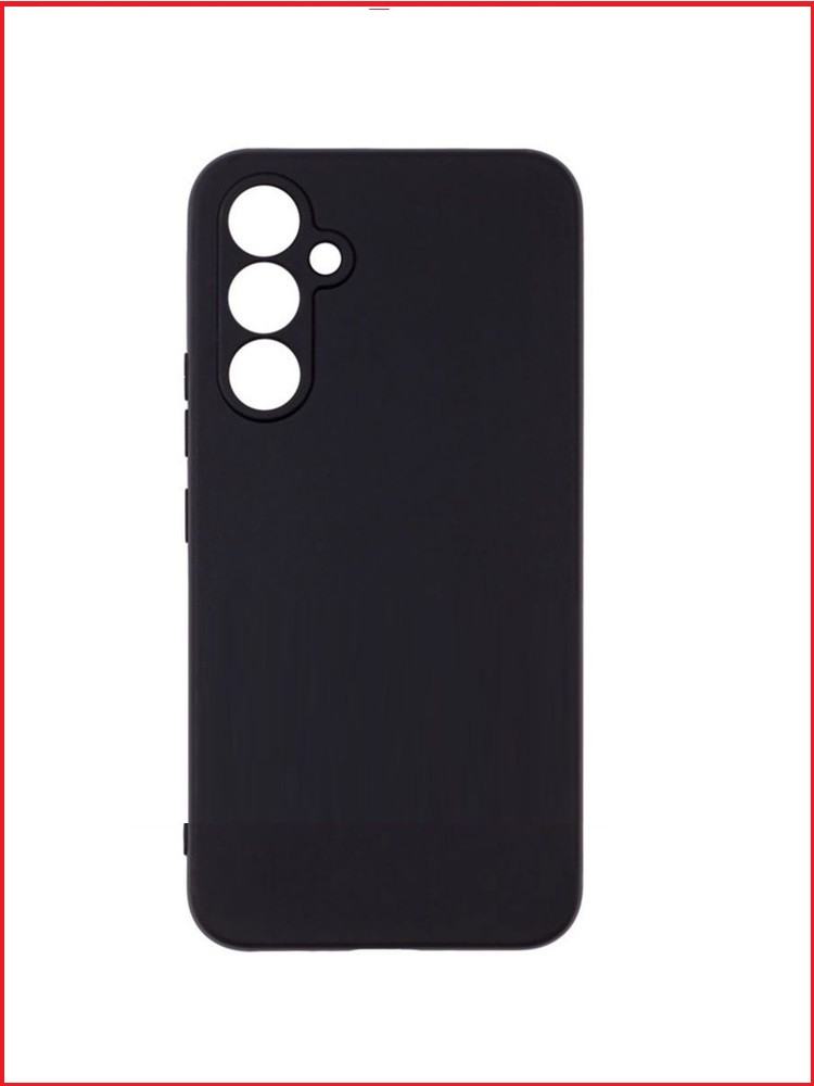 Чехол-накладка для Samsung Galaxy A54 SM-A546 (силикон) черный - фото 1 - id-p209272075
