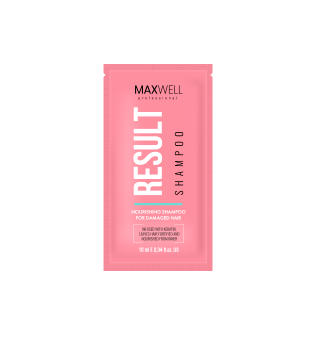 Шампунь увлажняющий для домашнего ухода MAXWELL Result Shampoo, 10 мл - фото 1 - id-p215907262