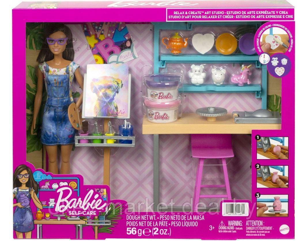 Игровой набор Mattel Barbie Творческая студия с аксессуарами HCM85 - фото 10 - id-p66753127