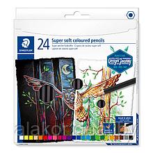 Набор цветных карандашей STAEDTLER Super soft 149C C24