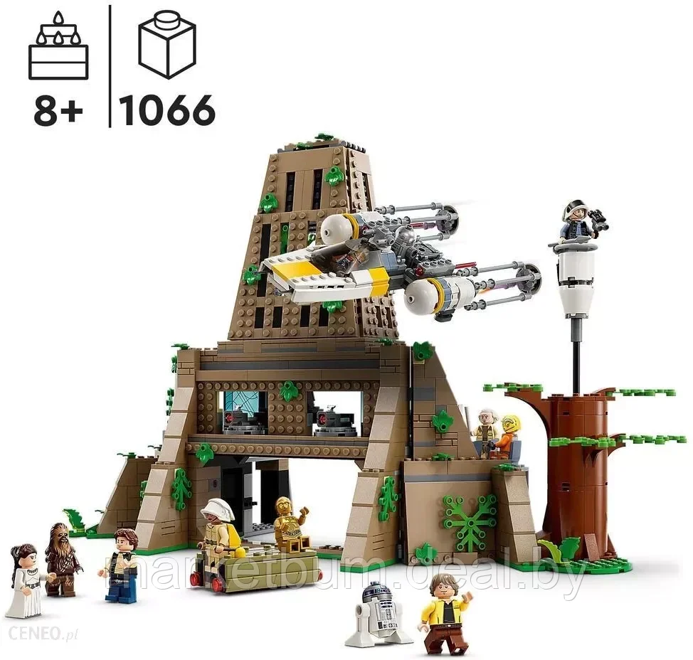 Конструктор LEGO Star Wars 75365, База повстанцев на Явине 4 - фото 4 - id-p215908939
