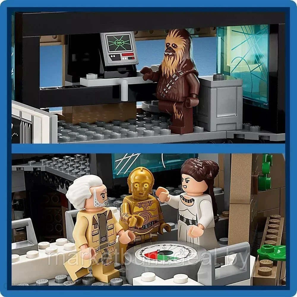 Конструктор LEGO Star Wars 75365, База повстанцев на Явине 4 - фото 7 - id-p215908939