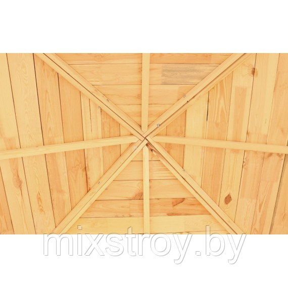 Беседка деревянная "ComfortProm четырёхскатная" 3x3 метра - фото 10 - id-p215910959