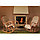 Кресло-качалка из натуральной лозы КК 4/3 с подушкой, фото 3