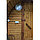 Баня-бочка ComfortProm 2 метра с печным узлом + козырёк 0,4м, фото 6