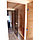 Баня-бочка ComfortProm 5 метров с печным узлом, предбанником и помывочной + козырёк 0,4м, фото 2