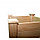 Клумба деревянная на ножках ComfortProm H77 x 62 x 62 cm, фото 3