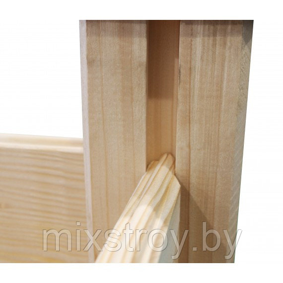 Клумба деревянная приподнятая ComfortProm H77 x 110 x 62 cm - фото 2 - id-p215911305