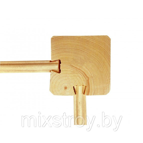 Клумба деревянная приподнятая ComfortProm H77 x 110 x 62 cm - фото 3 - id-p215911305