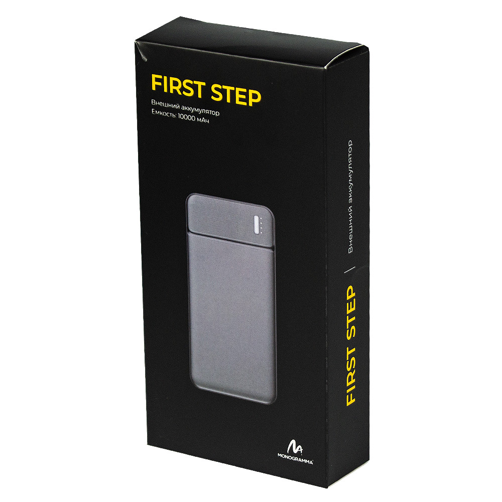 Опт Внешний аккумулятор «First step» 10 000 mAH - фото 5 - id-p215925645