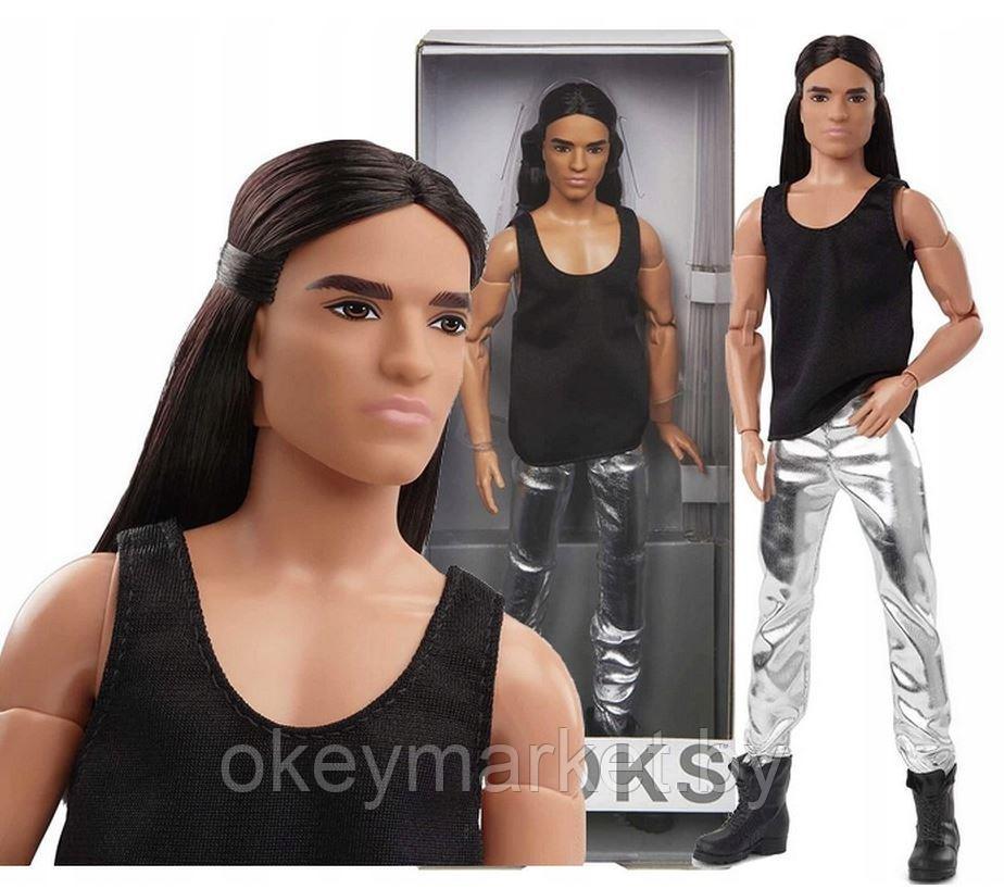 Кукла Mattel Barbie Looks Кен c длинными волосами HCB79, фото 2