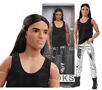 Кукла Barbie Looks Кен c длинными волосами HCB79