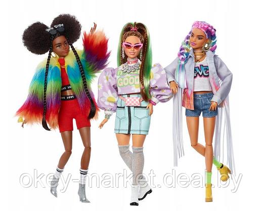 Набор из 5 кукол Барби Экстра Mattel коллекционный Barbie Extra HGB61, фото 3