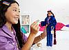 Кукла Barbie Экстра Doll в синем леопардовом костюме HHN09, фото 6