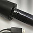Портативный вакуумный пылесос Portable Vacuum Cleaner USB A8 (три насадки) Белый / Черный, фото 4
