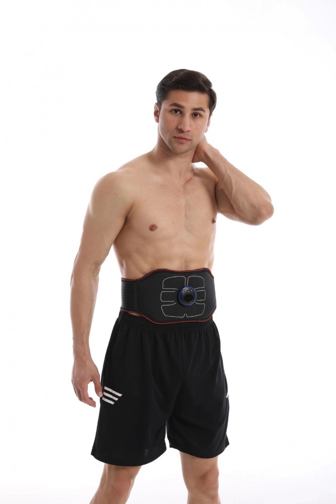 Массажер электрический миостимулятор живота EMS Abdominal Toning Belt для мужчин и женщин (8 режимов, 19 - фото 8 - id-p215939494