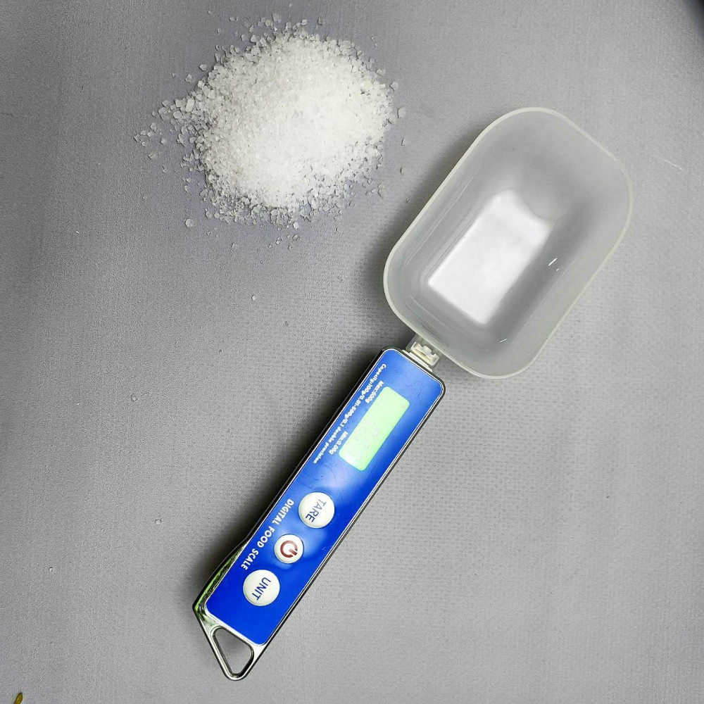 Кухонная электронная мерная ложка-весы с LCD экраном Digital spoon scale FD-01, 500 gr - фото 4 - id-p215941710