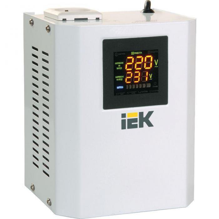 Стабилизатор напряжения для газового котла дома 500 Вт настенный однофазный электронный релейный IEK - фото 10 - id-p215912406