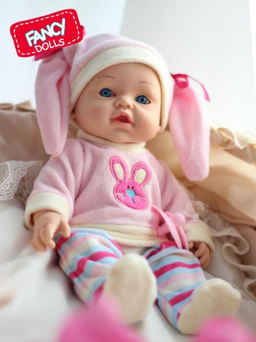 Детская кукла пупс большая красивая игрушка 30см пупсик младенец карапуз в одежде для девочки ребенка - фото 1 - id-p215916009