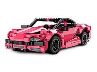 Конструктор для взрослых мальчиков Onebot Supercar 500 деталей Pink OBJZF62AIQI