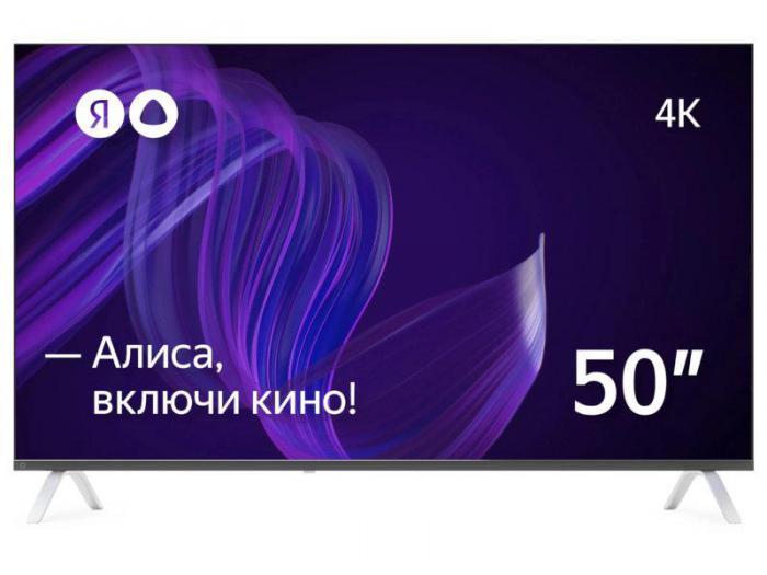 Телевизор Яндекс с Алисой 50 дюймов - фото 1 - id-p215916041