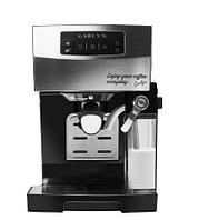 Кофемашина рожковая с капучинатором Кофеварка электрическая для кофе Электрокофеварка GARLYN