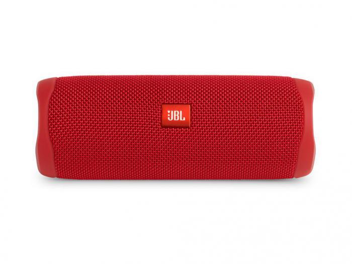 Беспроводная портативная переносная блютуз колонка JBL Flip 5 красная JBLFLIP5RED - фото 1 - id-p215923440