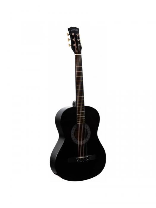Гитара акустическая шестиструнная NS36 черная классическая 6 струнная набор с чехлом - фото 5 - id-p215917221