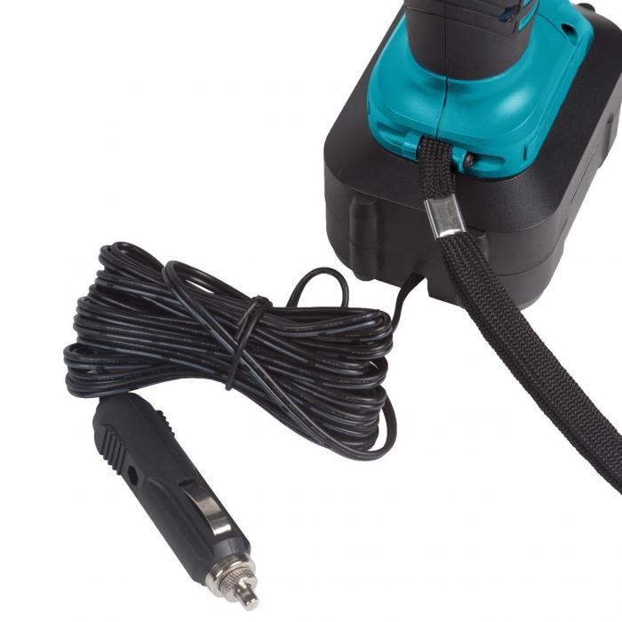 Компрессор автомобильный аккумуляторный насос воздушный для шин электрический от прикуривателя 12 вольт - фото 9 - id-p215918305