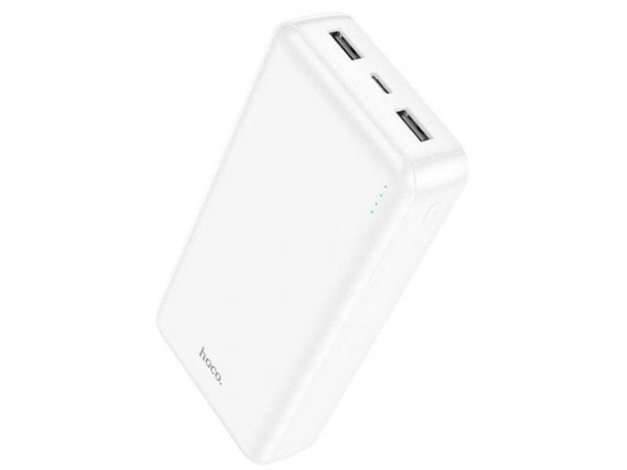 Внешний аккумулятор Hoco Power Bank J100A High-Ranking 20000mAh белый Пауэрбанк для зарядки телефона - фото 1 - id-p215915228