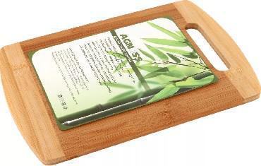 Доска разделочная деревянная для стейка AGNESS 897-003 из бамбука - фото 1 - id-p215919322