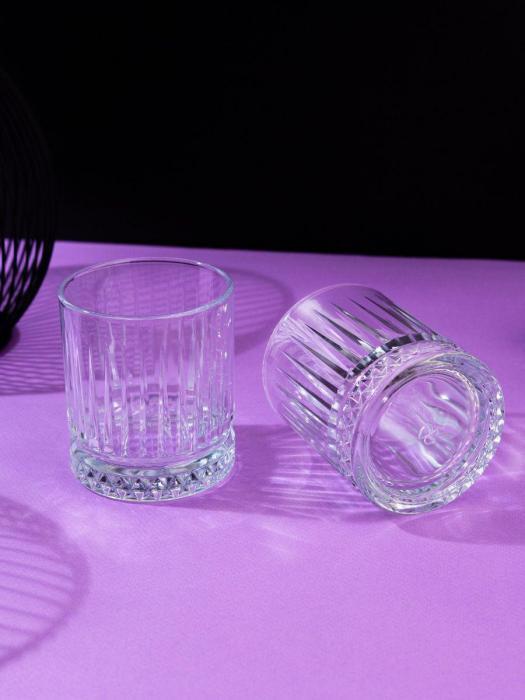 Cтаканы для сока виски коктейлей воды коньяка стеклянные бокалы набор 12 штук - фото 7 - id-p215913873