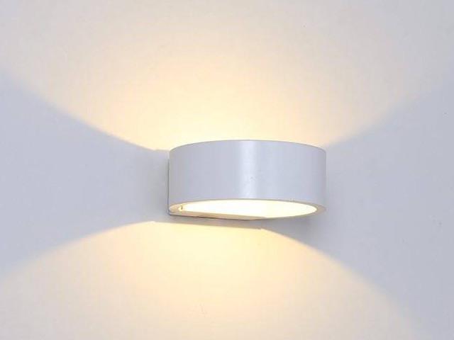 Настенный дизайнерский светильник DesignLed Be Light 5W 3000K GW-2306-5-WH-WW белый накладной - фото 1 - id-p215921448