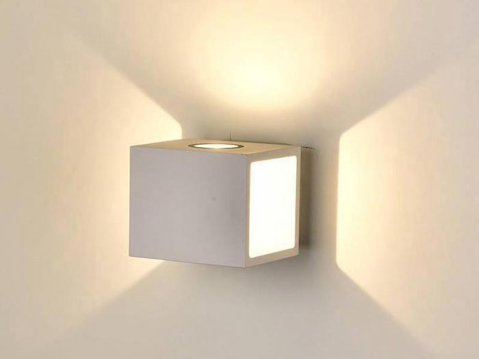 Светодиодный настенный накладной светильник DesignLed LW-A0100A-WH-WW белый - фото 1 - id-p215921453
