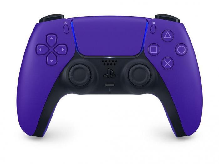 Геймпад джойстик контроллер для игр PlayStation DualSense PS5 фиолетовый беспроводной bluetooth игровой - фото 1 - id-p215918379
