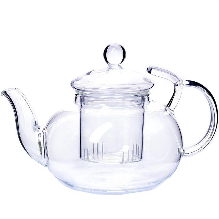Стеклянный заварочный чайник для чая MAYER&BOCH 24939 заварник стекло заварочник из жаропрочного стекла - фото 3 - id-p215919367