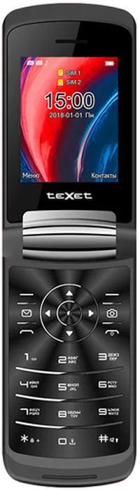 Телефон раскладушка кнопочный сотовый раскладной для пожилых людей TeXet TM-317 черный мобильный - фото 2 - id-p215925614