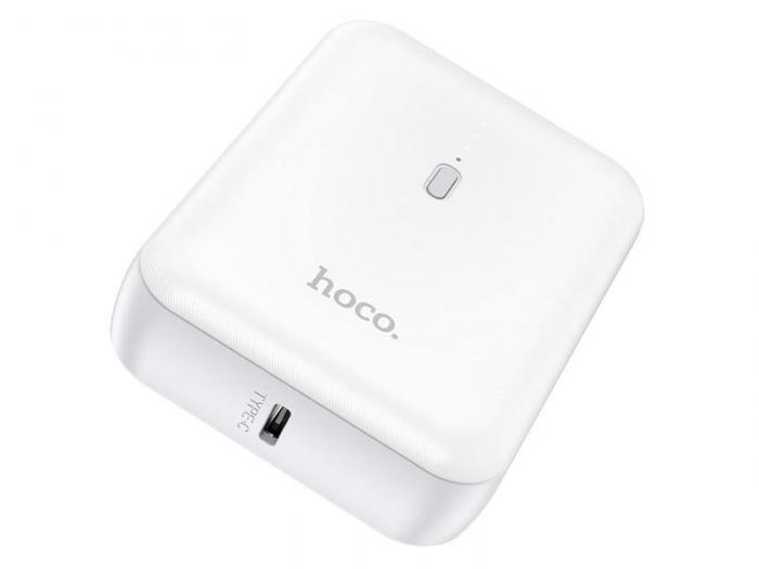 Внешний аккумулятор Hoco Power Bank J96 Strider 5000mAh белый Пауэрбанк для зарядки телефона - фото 1 - id-p215916259