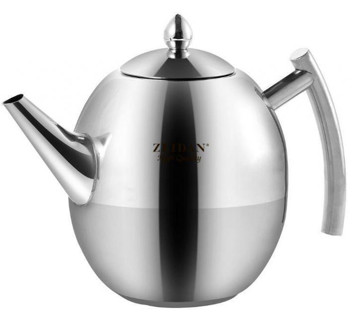 Металлический заварочный чайник ZEIDAN Z-4275 - фото 1 - id-p215919372
