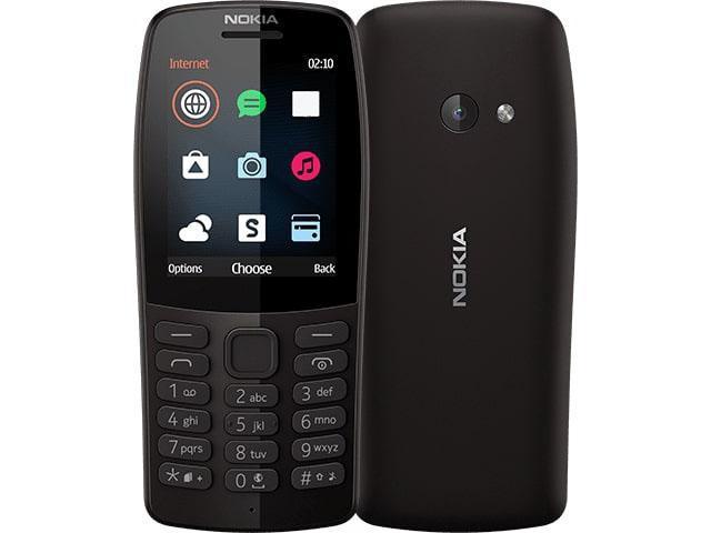 Кнопочный сотовый телефон Nokia 210 черный - фото 1 - id-p215924625