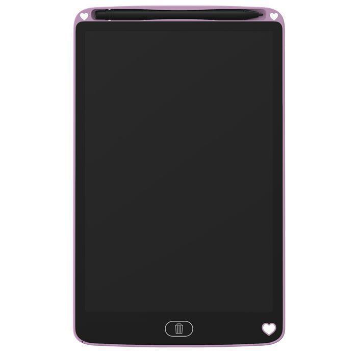 Детский графический планшет MAXVI MGT-02 розовый с LCD экраном для заметок и рисования детей - фото 1 - id-p215919393