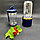 Портативный блендер Small Portable Juice 3 в 1, 40W для смузи, коктейлей, детского питания (6 лезвий, запасная, фото 8
