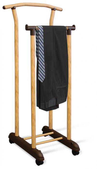 Вешалка напольная костюмная металлическая на колесах SHEFFILTON SHT-SUR5 орех/коричневый на колесиках - фото 4 - id-p215922602